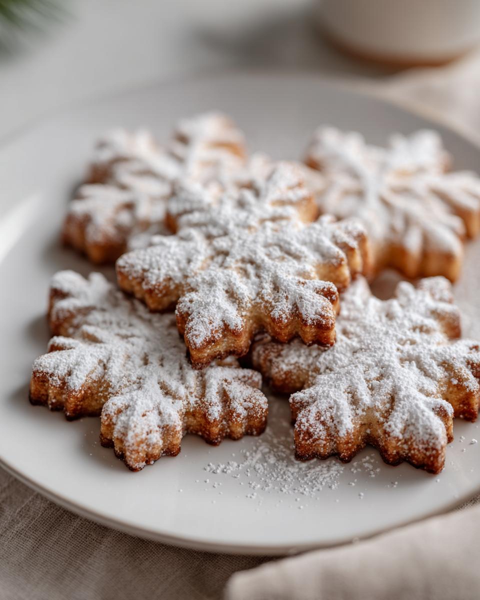 Snowflake Cookies - detail 1