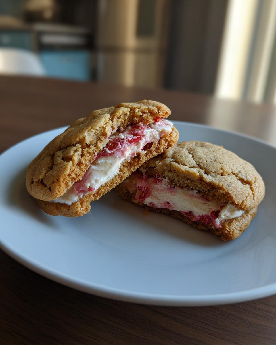 Strawberry Cheesecake Cookies - detail 2