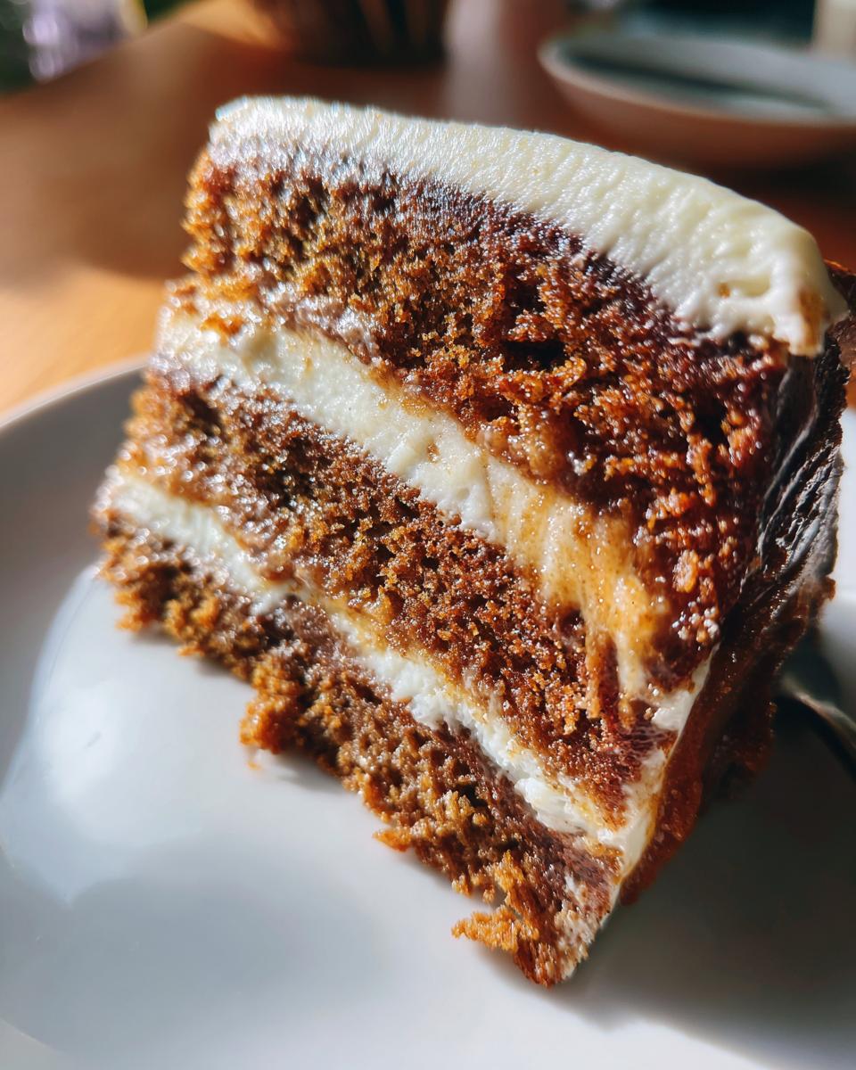Vegan Gingerbread Cake - detail 1