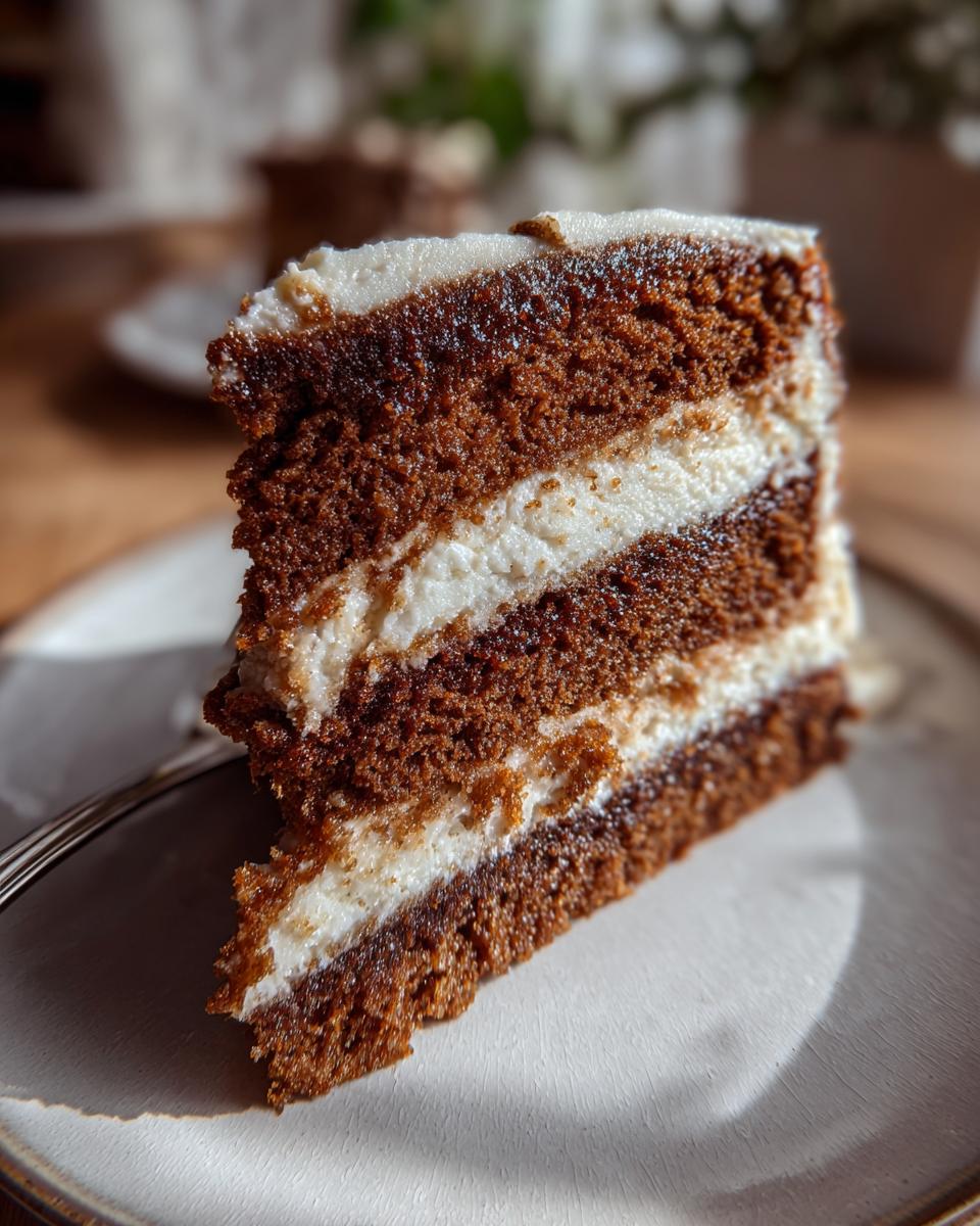 Vegan Gingerbread Cake - detail 2