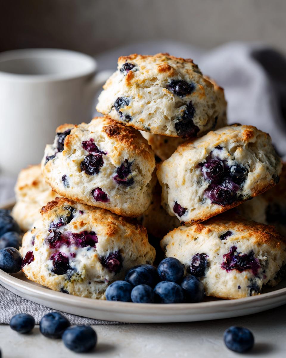 Blueberry Biscuits - detail 1