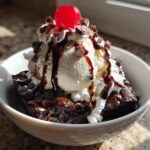 Brownie Sundae
