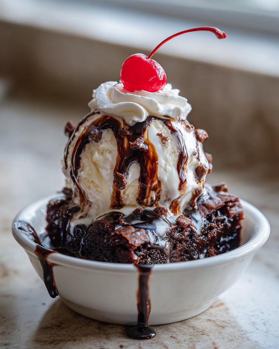 Brownie Sundae - detail 3