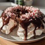 Chocolate Peppermint Pavlova Wreath Recipe