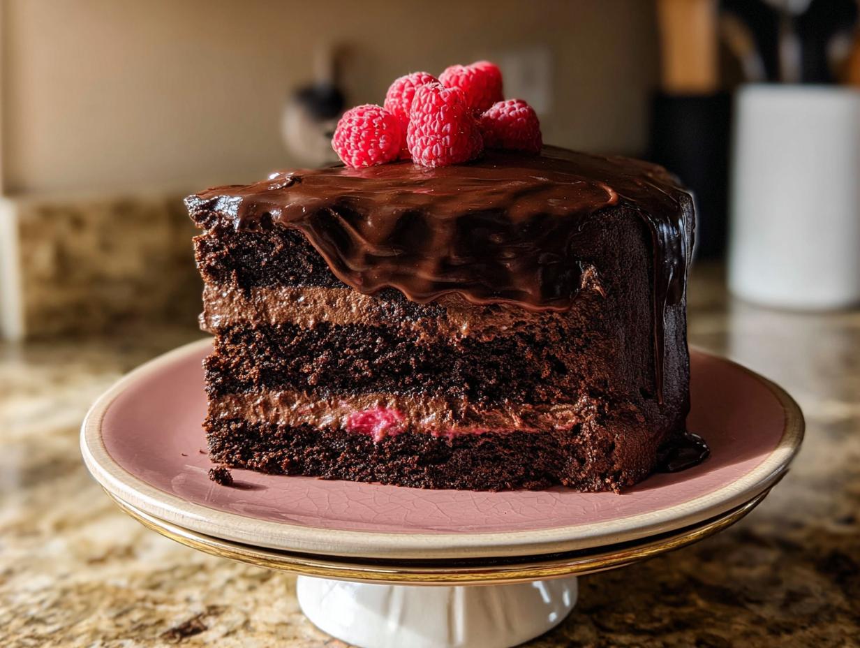 Chocolate Raspberry Cake Recipe: Decadent Sin