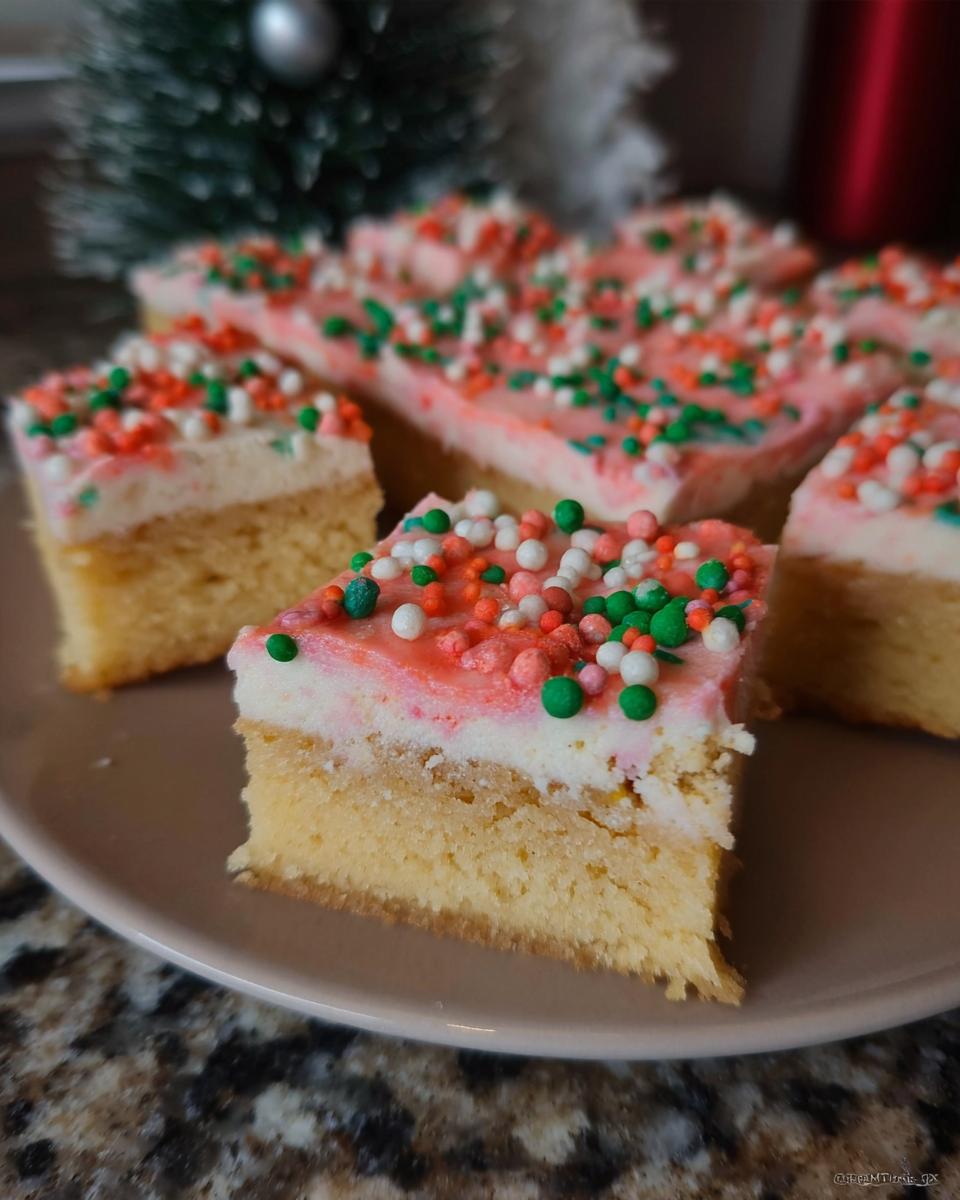 Christmas Sugar Cookie Bars - detail 3