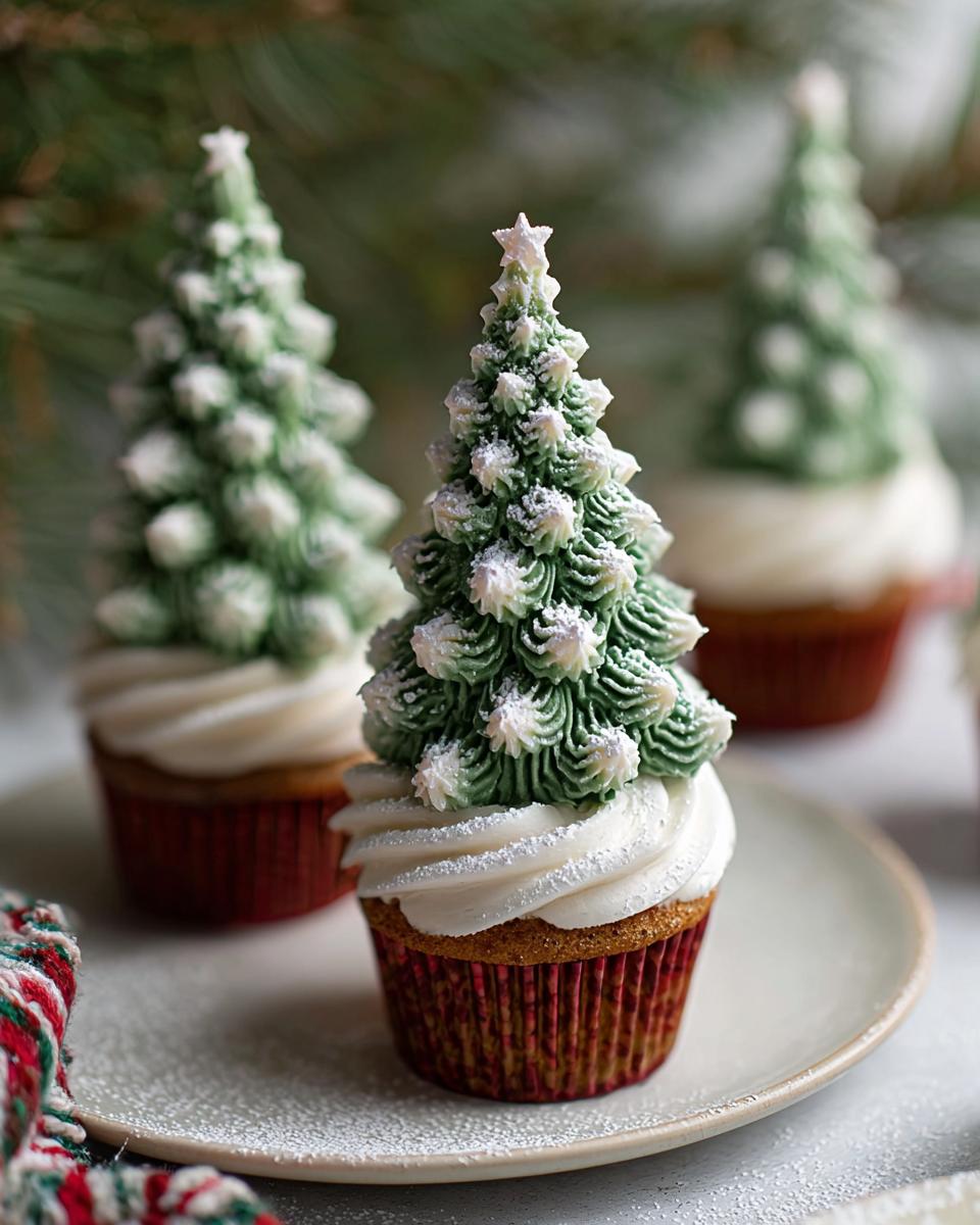 Christmas Tree Cupcakes Recipe - detail 2