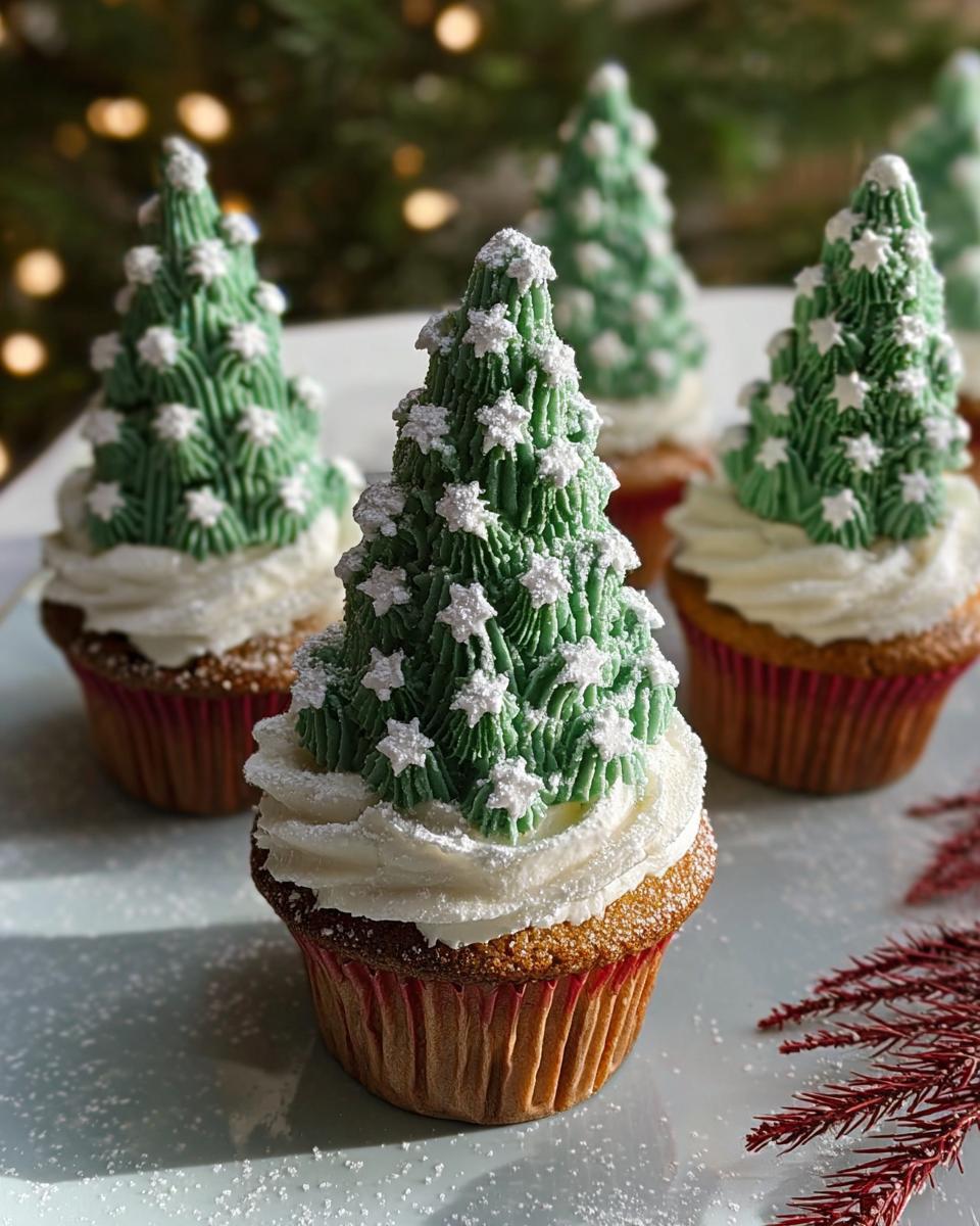 Christmas Tree Cupcakes Recipe - detail 3