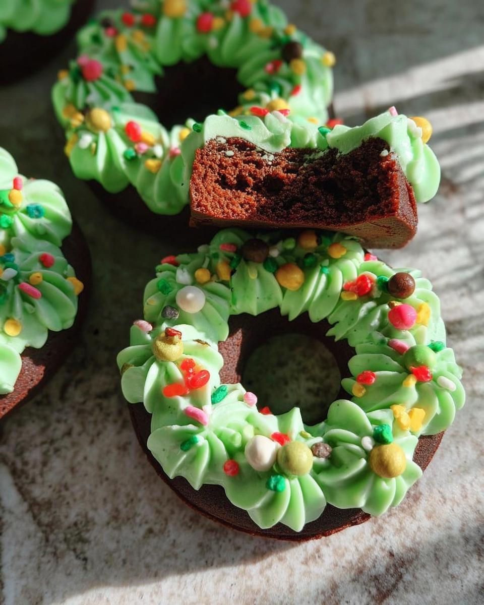 Christmas Wreath Bronuts! - detail 1