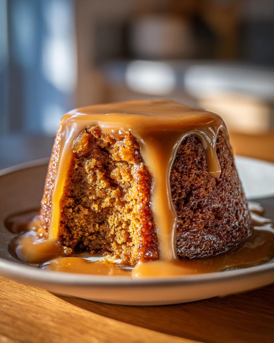 Easy Sticky Toffee Pudding - detail 1