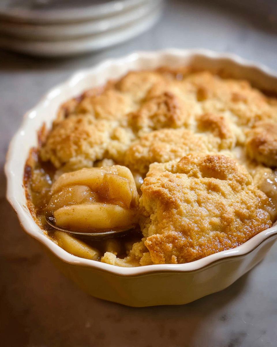 Easy apple cobbler recipe from scratch - detail 1