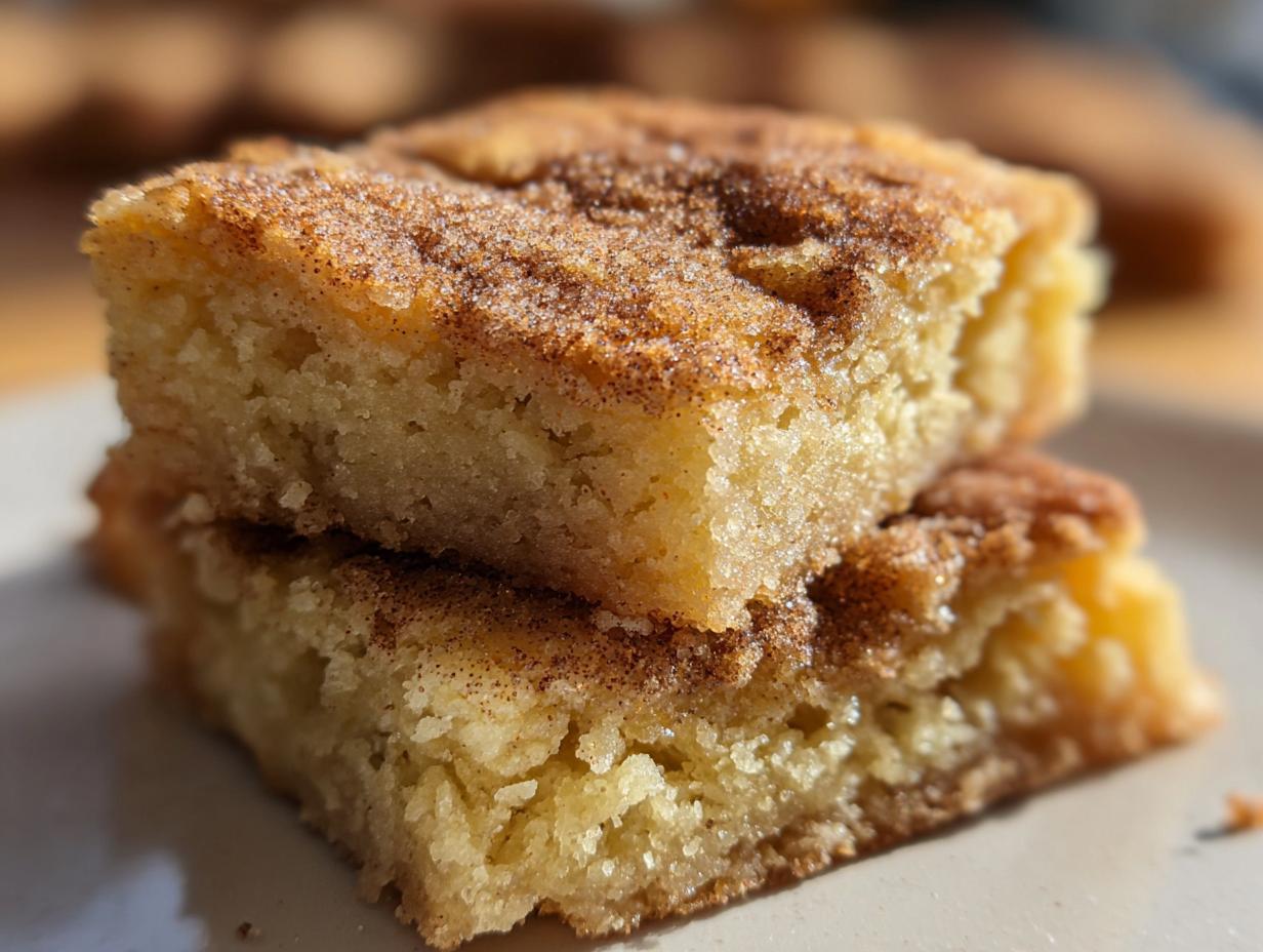 Easy Cinnamon Sugar Blondies Recipe: Fail-Proof 22 Min