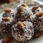 Easy coconut almond truffles recipe