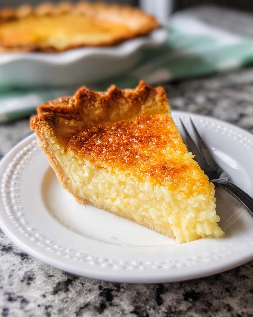 Easy homemade buttermilk pie recipe - detail 1