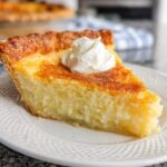 Easy homemade buttermilk pie recipe