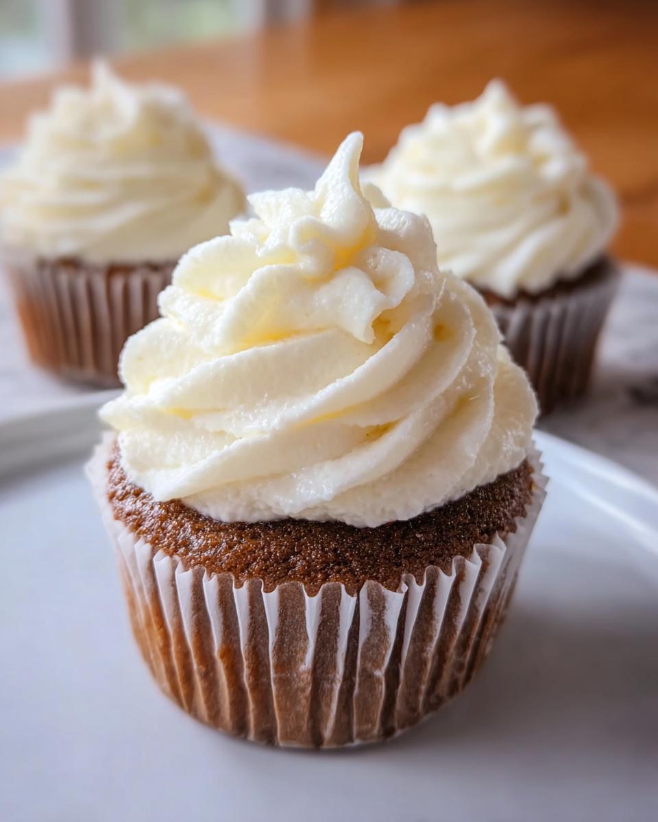Easy marshmallow frosting for cupcakes - detail 2