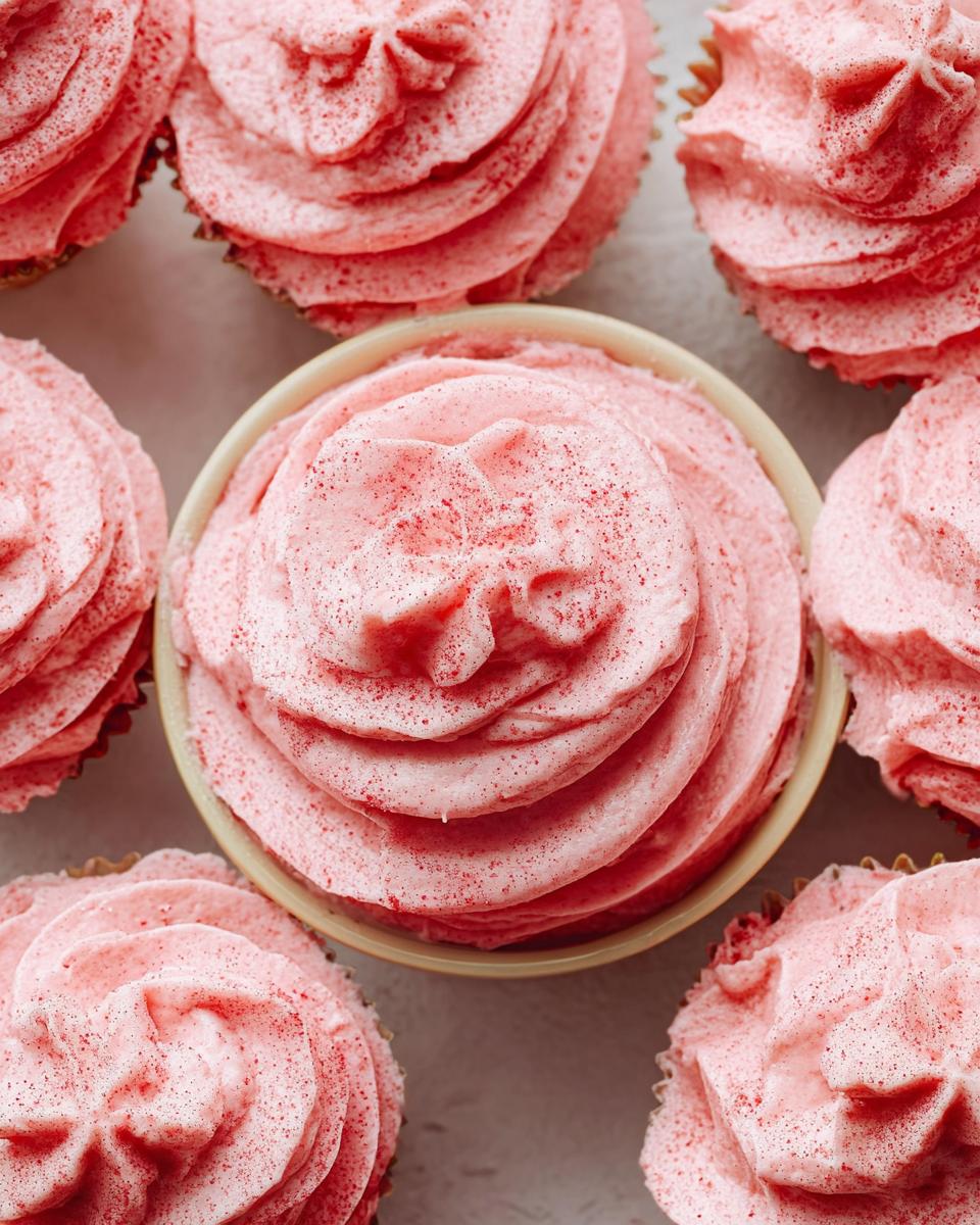 Easy strawberry buttercream frosting recipe - detail 2