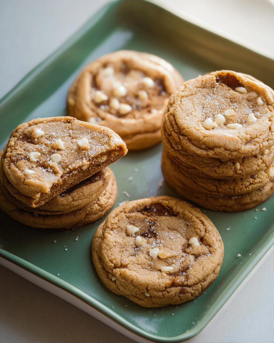 Eggnog Latte Cookies Recipe with White Chocolate Espresso - detail 1