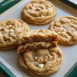 Eggnog Latte Cookies Recipe with White Chocolate Espresso