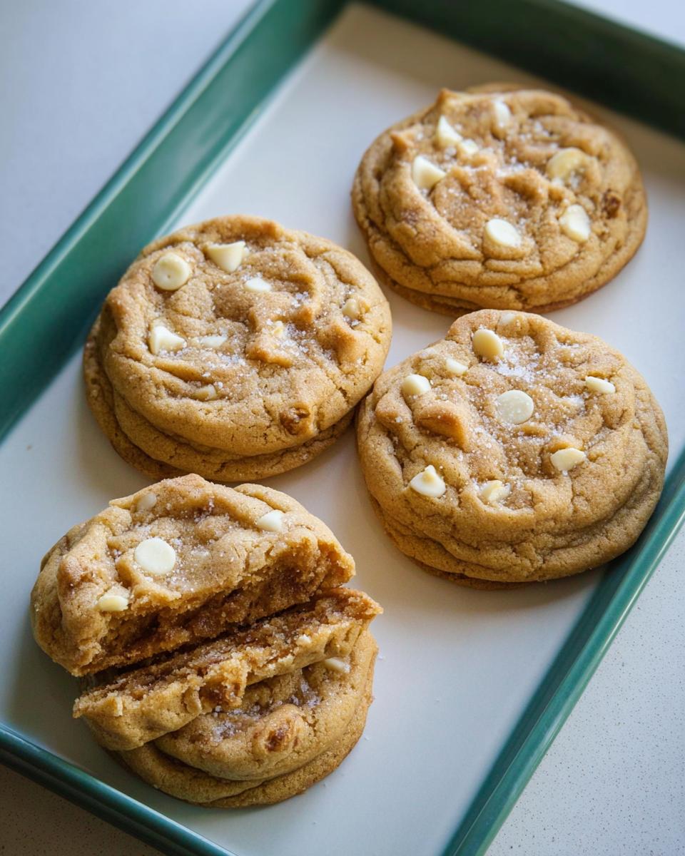 Eggnog Latte Cookies Recipe with White Chocolate Espresso - detail 2