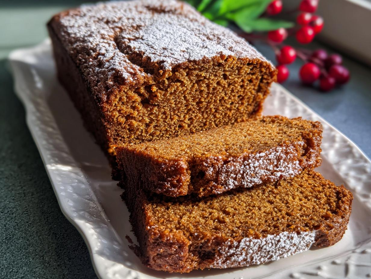 Gingerbread Loaf: Grandma’s Irresistibly Good Recipe