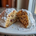 Gingerbread Snowball Cookies