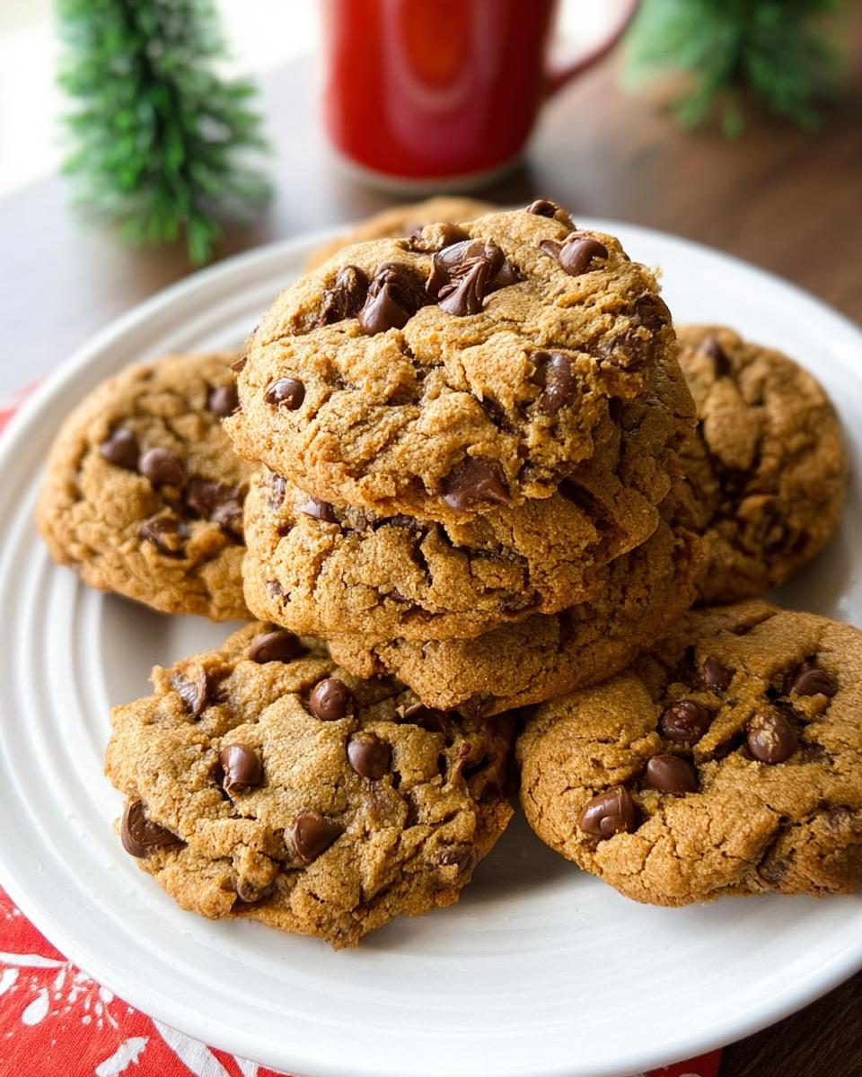 Gingerbread chocolate chip cookies recipe - detail 2