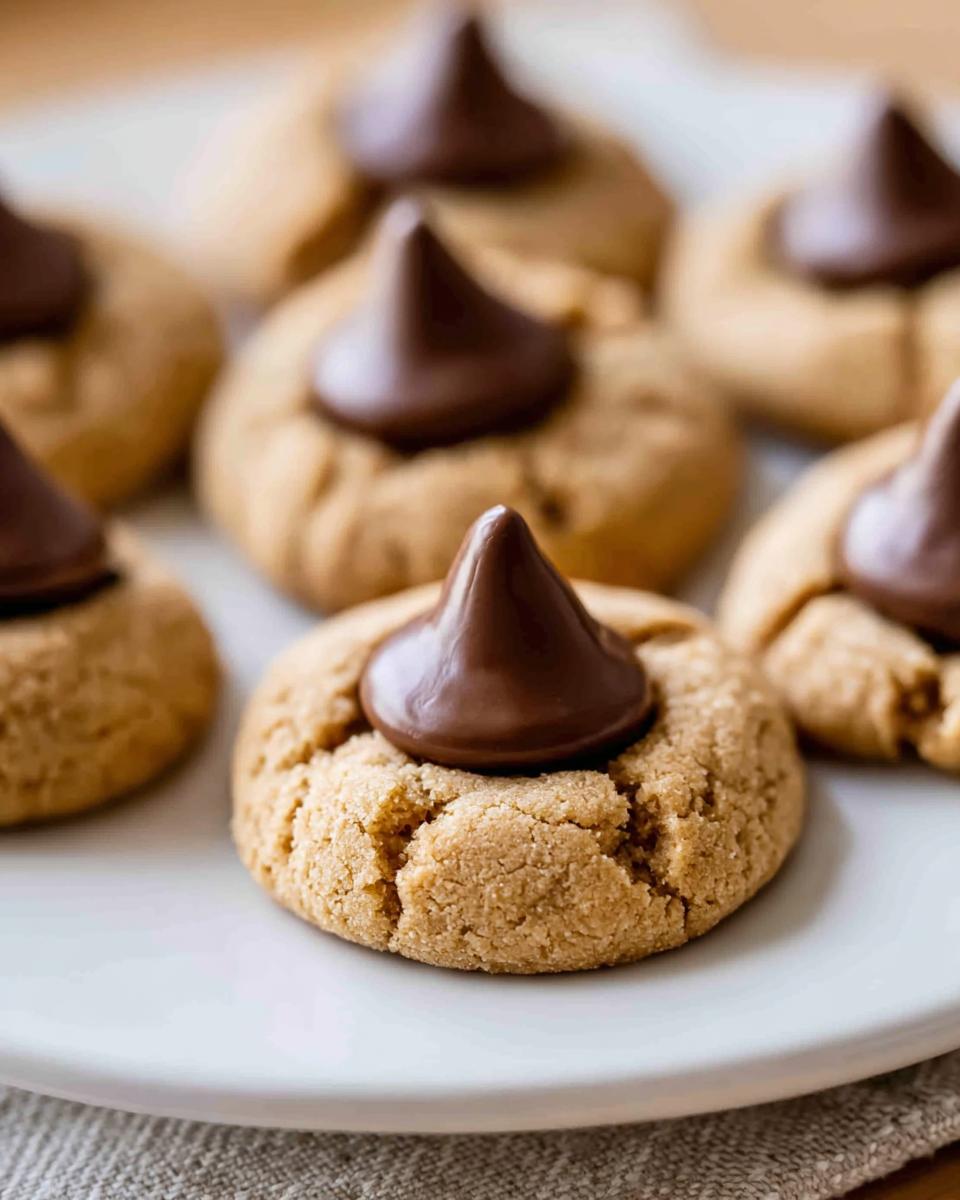 Hershey Kiss Peanut Butter Cookies - detail 1