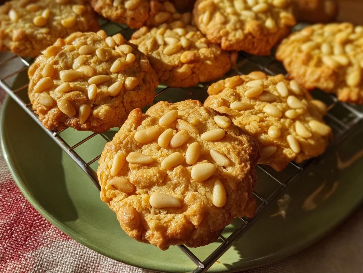 Homemade Pignoli Cookies Recipe: 4 Easy Steps, Delectable