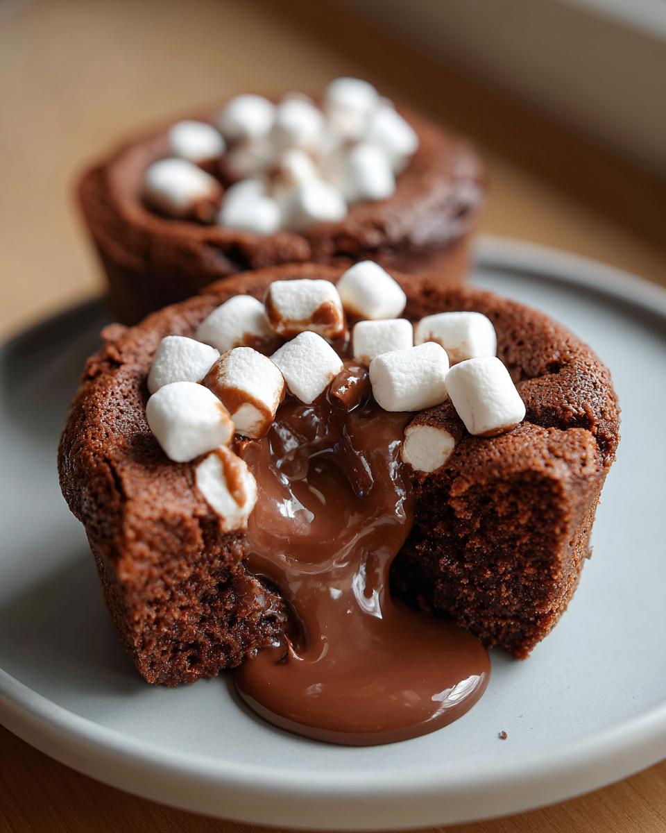 Hot Chocolate Brownie Cups Recipe - detail 2