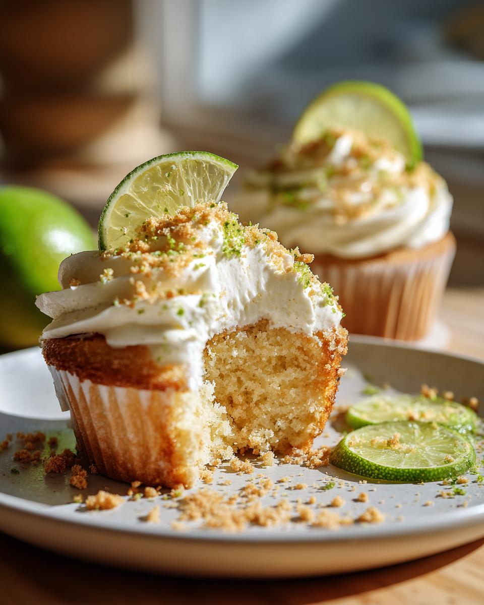 Key Lime Pie Cupcakes - detail 2