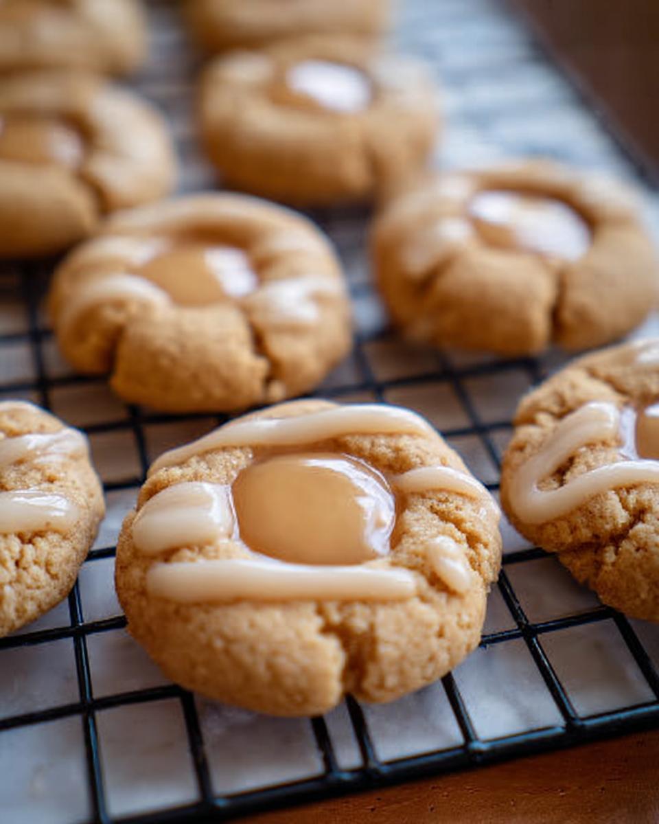 Maple Thumbprint Cookies Recipe Easy Homemade - detail 3