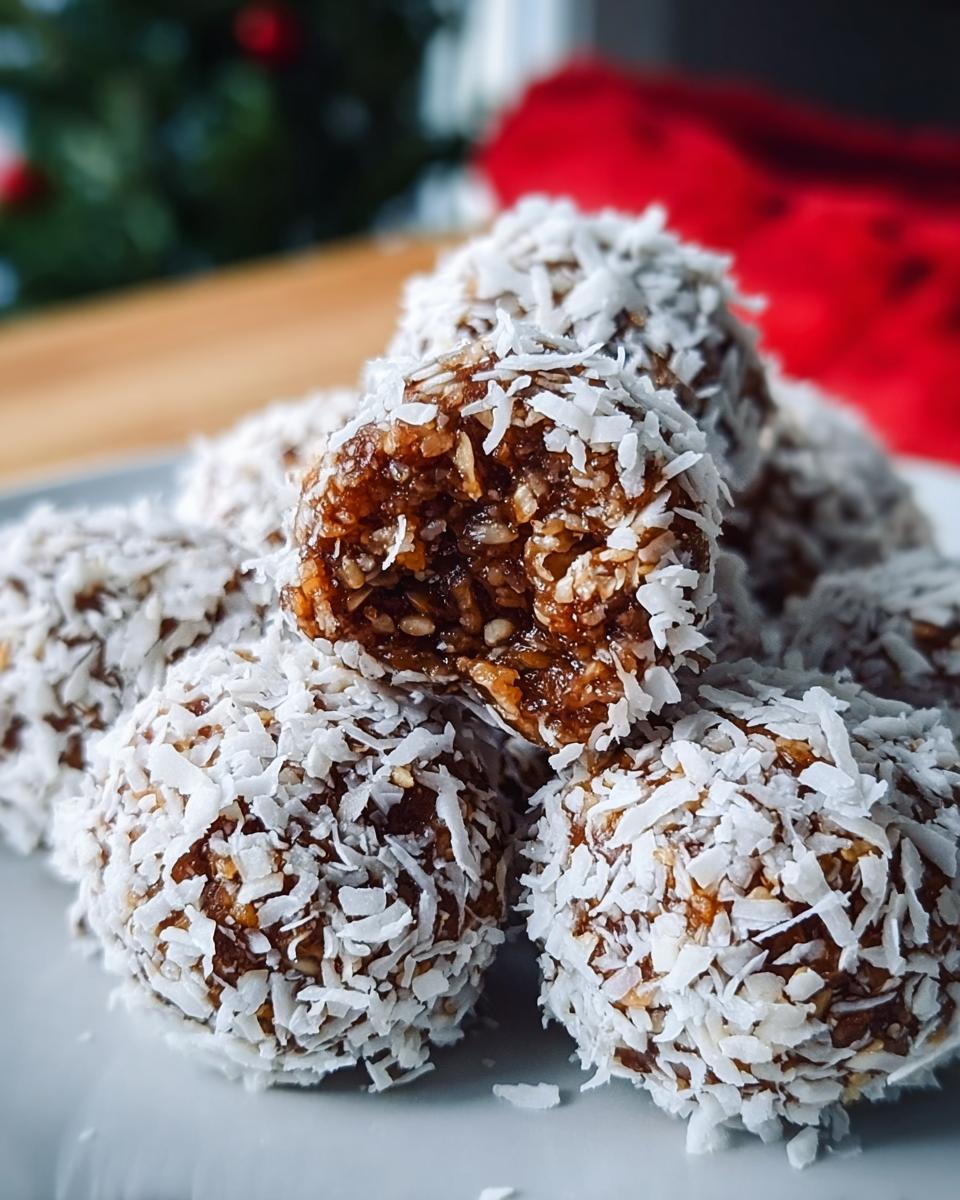 Newfoundland Snowballs Recipe With Oats and Coconut - detail 1