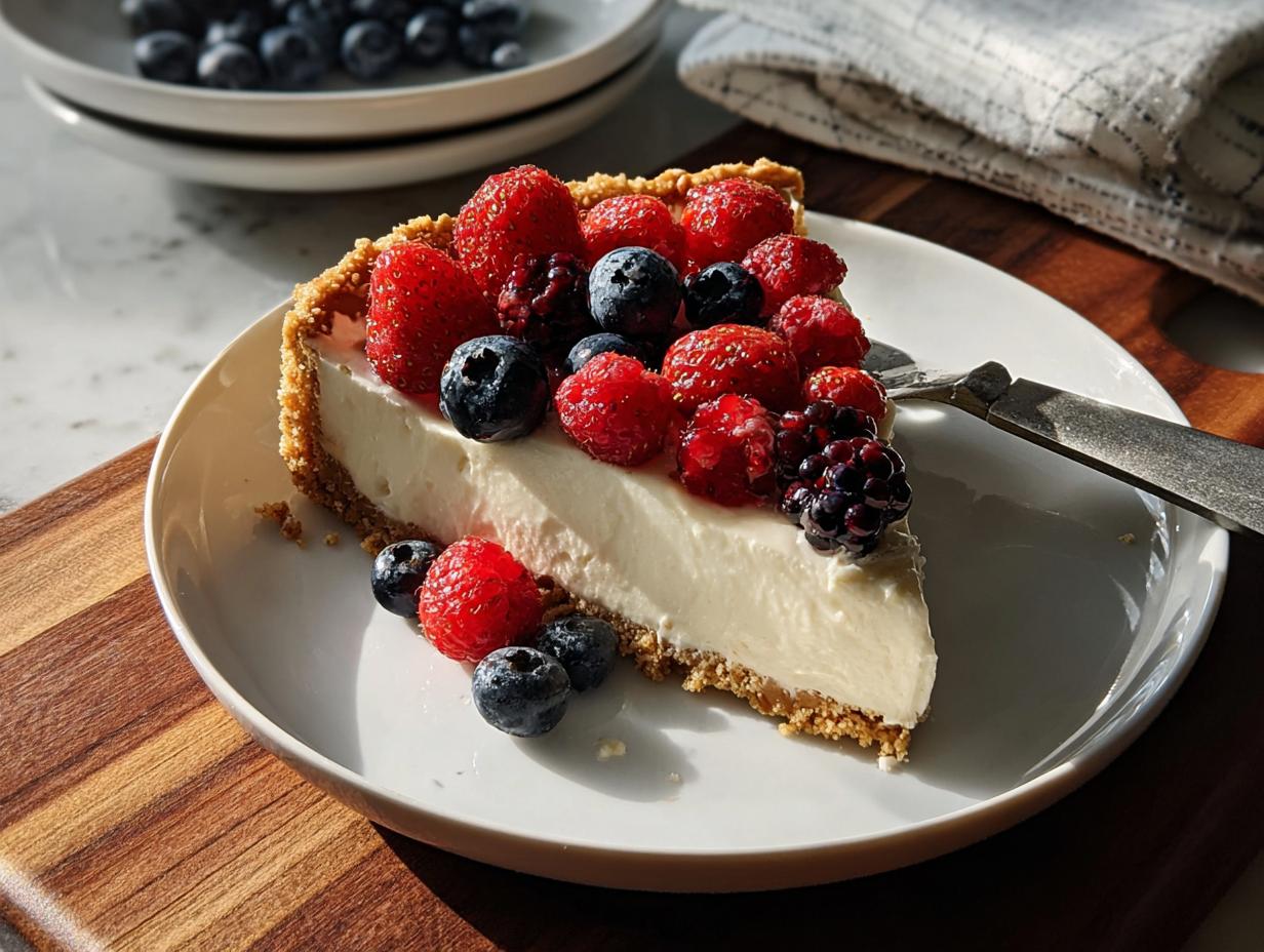Foolproof No-Bake Cheesecake with Pretzel Crust Recipe