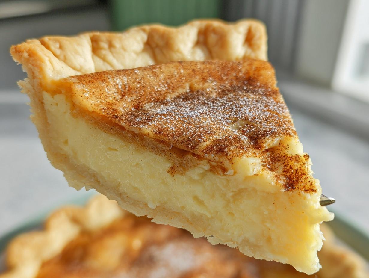 Easy Old Fashioned Sugar Cream Pie Recipe: A Delight