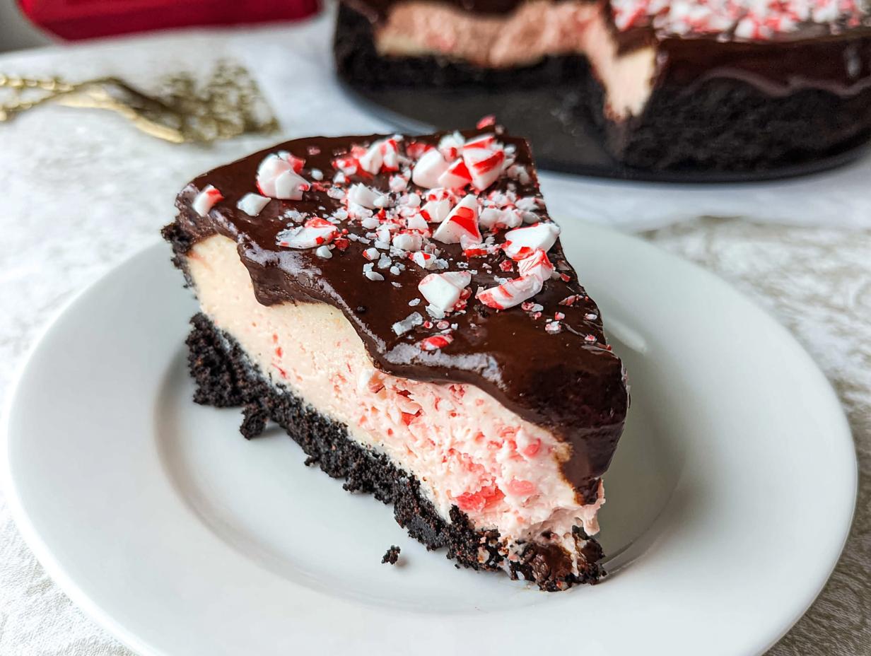 Irresistible Peppermint Cheesecake That’s Bad
