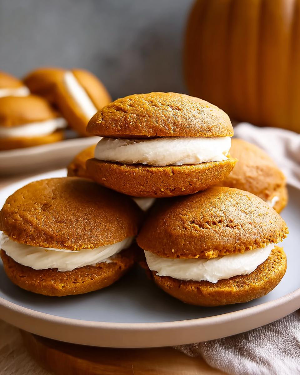 Pumpkin Whoopie Pies Recipe Easy - detail 1