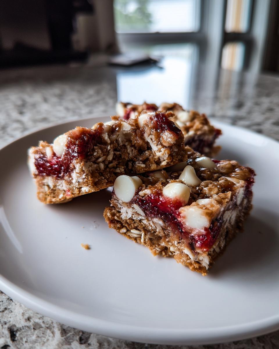 Raspberry Coconut Magic Bars - detail 2