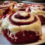 Red Velvet Cinnamon Rolls From Scratch