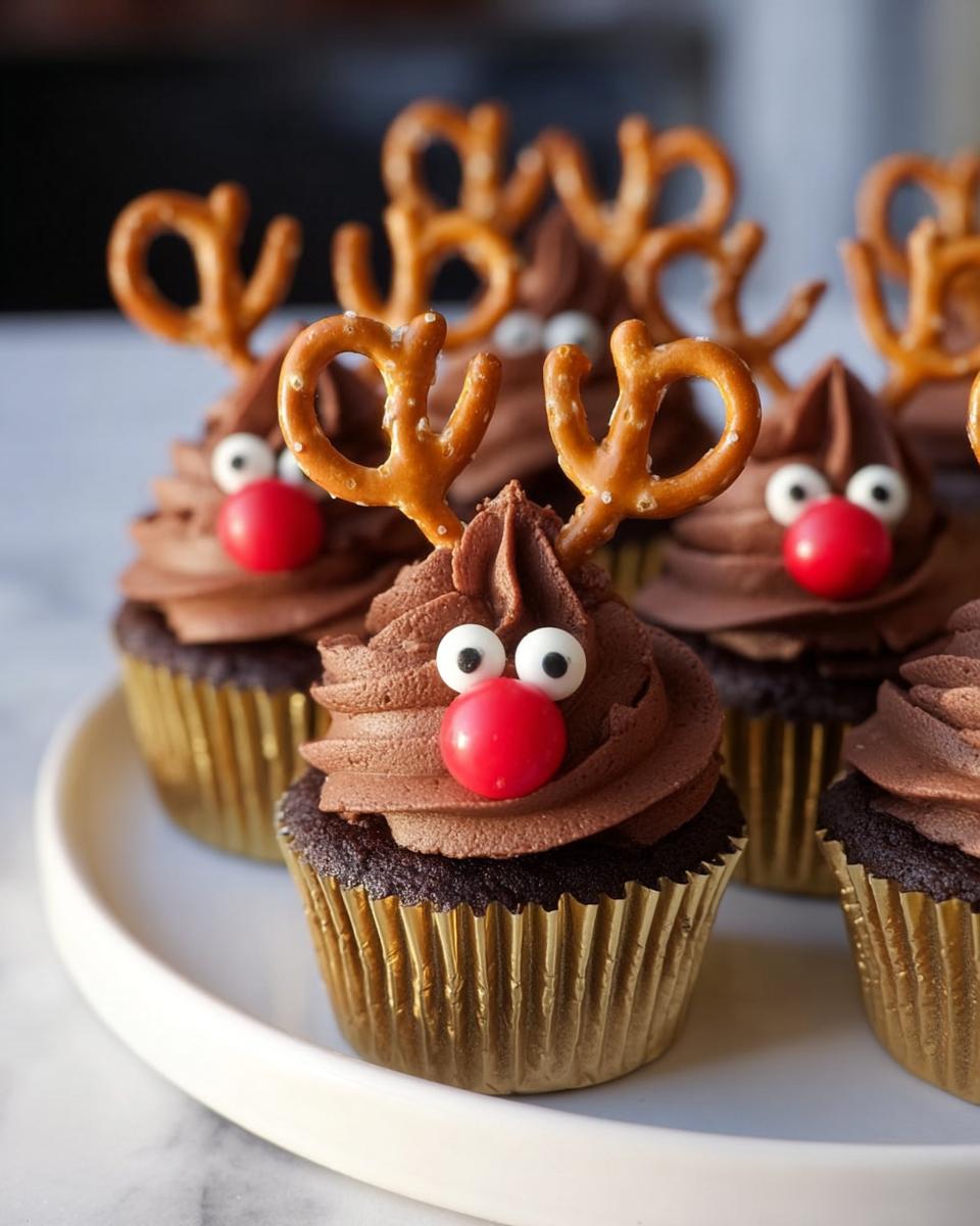 Reindeer Cupcakes - detail 1