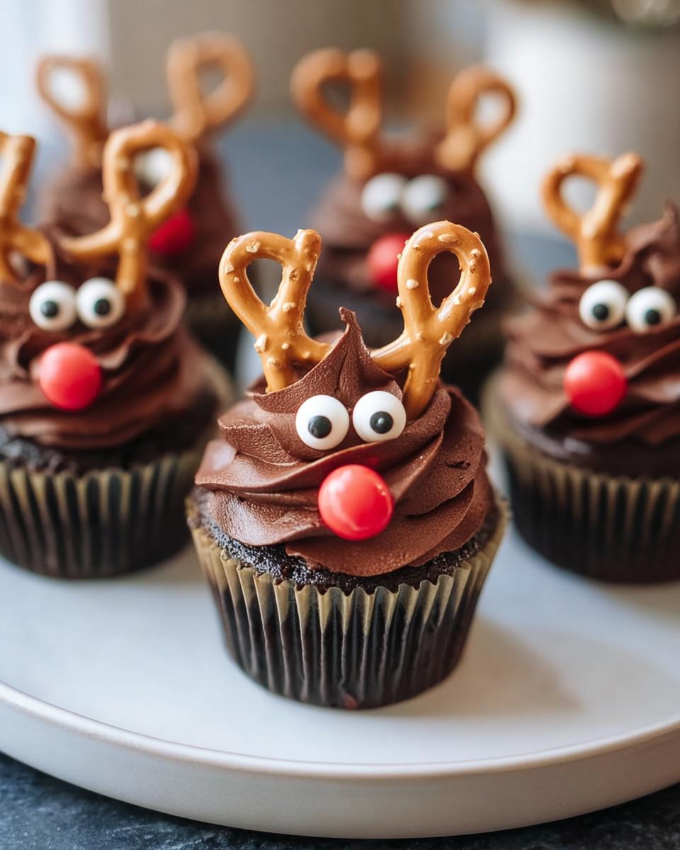 Reindeer Cupcakes - detail 3