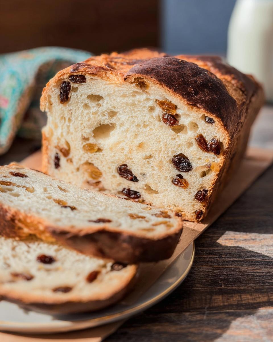 Rich Raisin Bread - detail 2