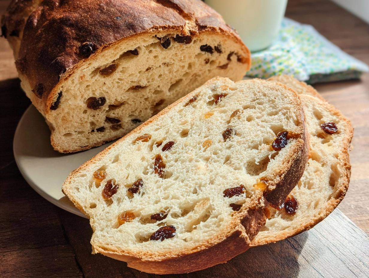 Incredibly Delicious Rich Raisin Bread in Just 2 Hours