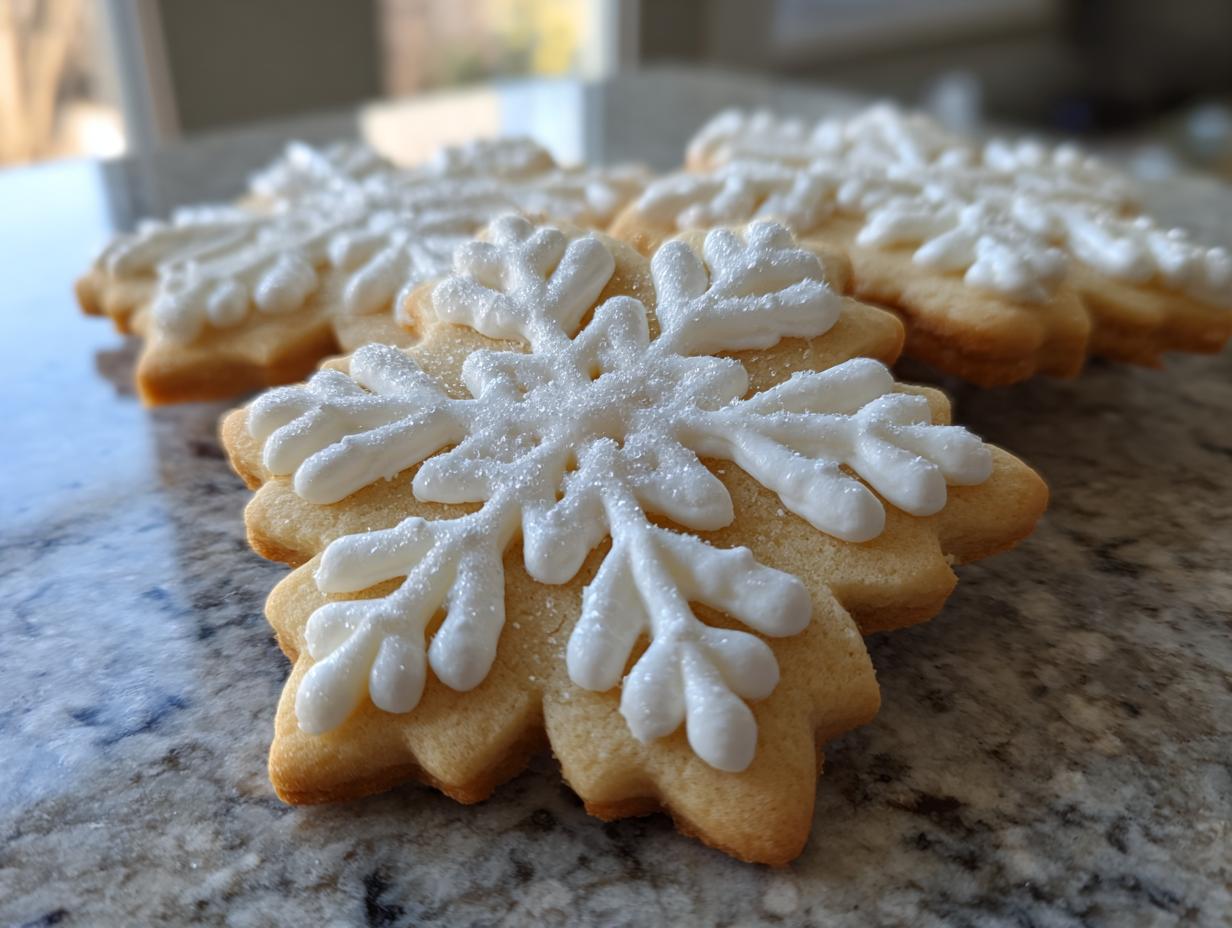 Flawless Snowflake Sugar Cookies Recipe Tutorial in 1 Hour
