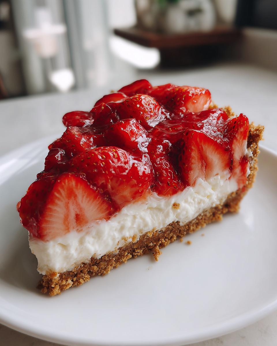 Strawberry Cream Cheese Pie - detail 2