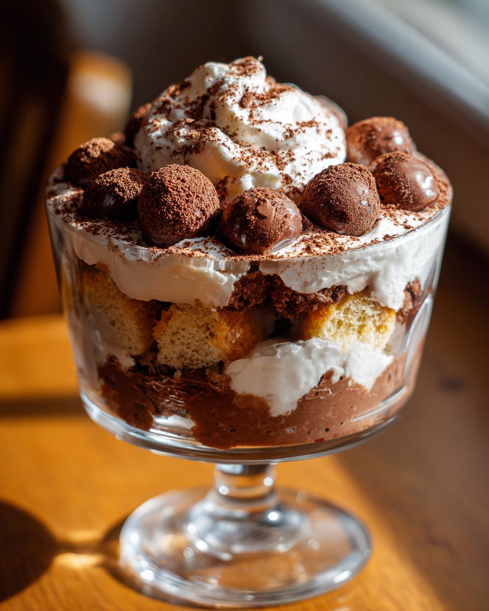 Vegan Gluten-Free Chocolate Orange Trifle - detail 1