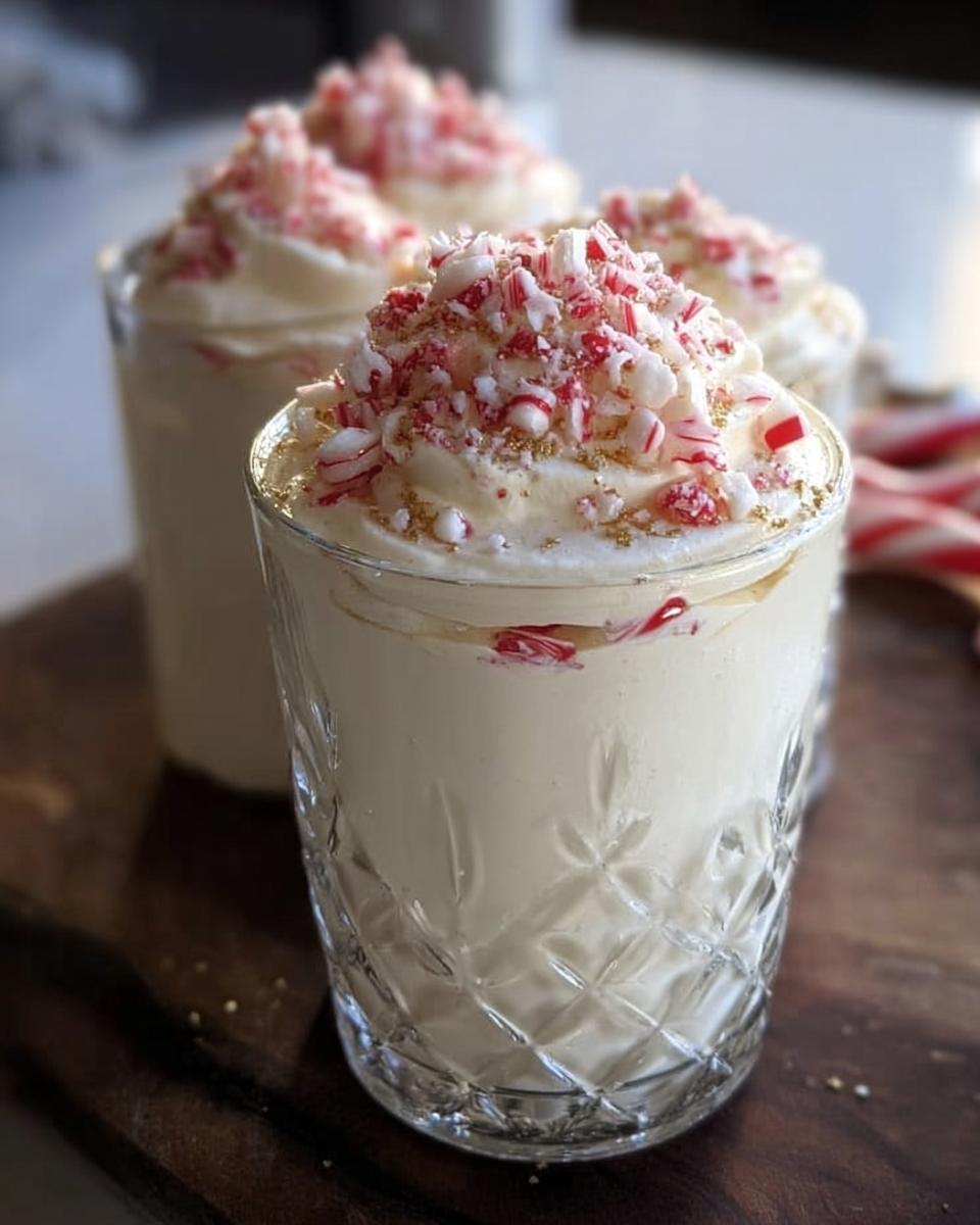 Velvety White Chocolate Peppermint Mousse Recipe - detail 1