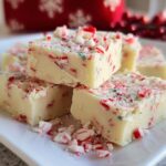 White Chocolate Peppermint Fudge Recipe