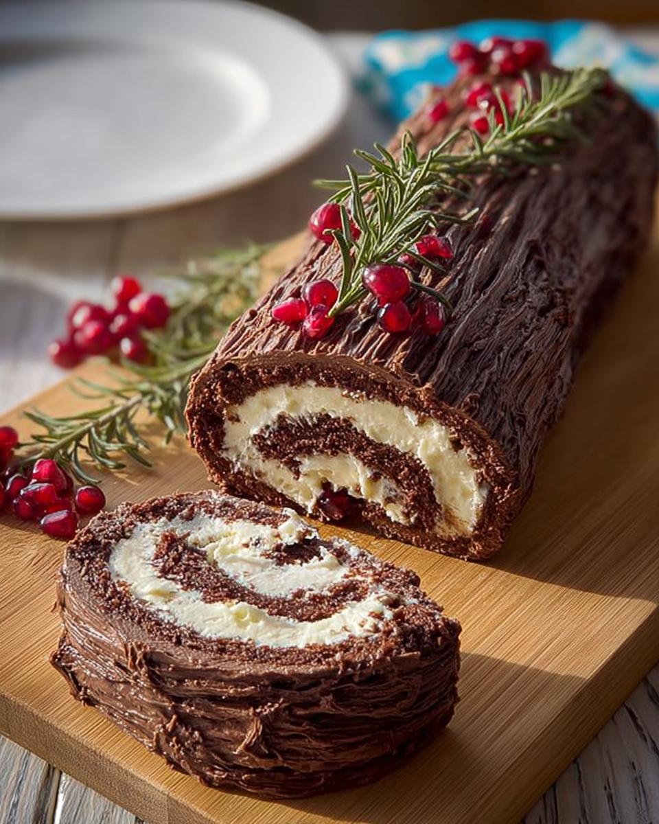 Yule Log - detail 2