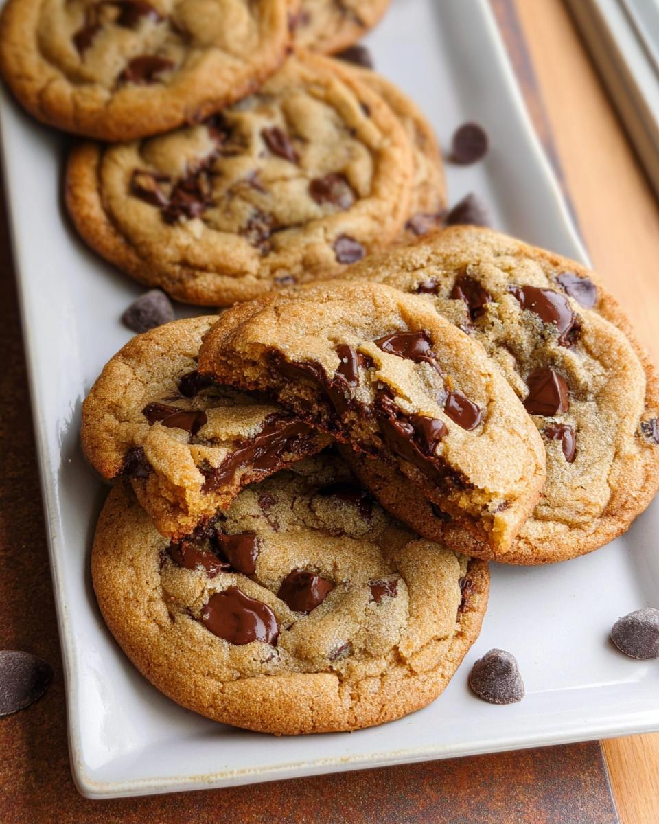 brown butter chocolate chip cookies - detail 2